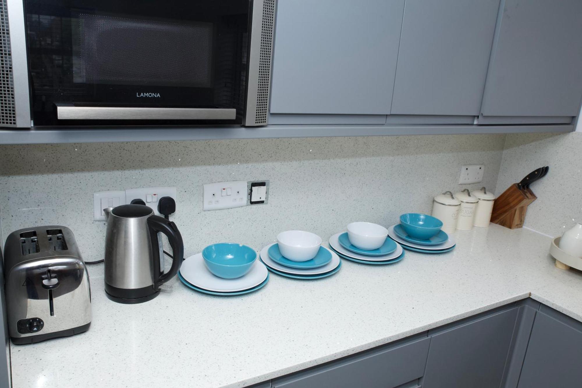 Spacious Modern 2 Bed Flat In City Centre 독서 외부 사진